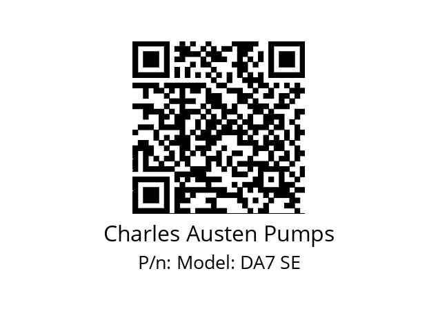   Charles Austen Pumps Model: DA7 SE