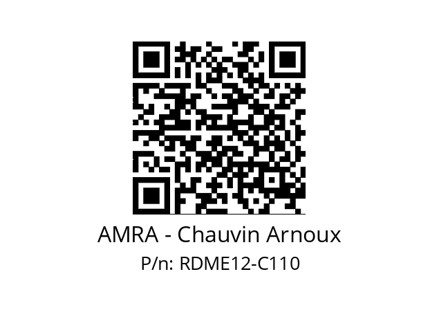   AMRA - Chauvin Arnoux RDME12-C110