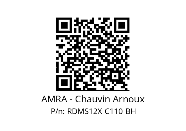   AMRA - Chauvin Arnoux RDMS12X-C110-BH