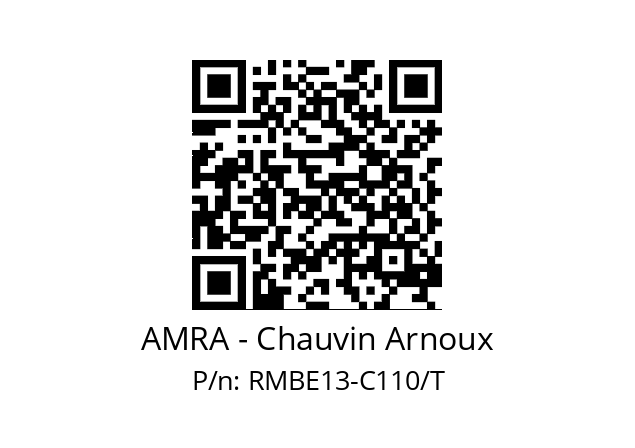   AMRA - Chauvin Arnoux RMBE13-C110/T