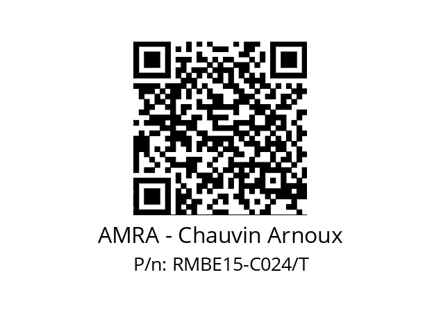   AMRA - Chauvin Arnoux RMBE15-C024/T