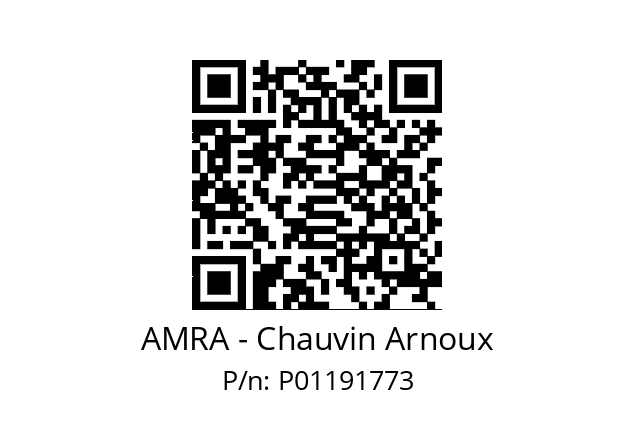   AMRA - Chauvin Arnoux P01191773