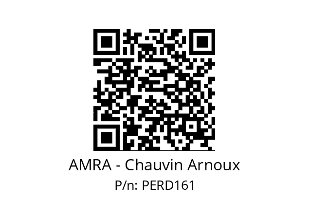   AMRA - Chauvin Arnoux PERD161