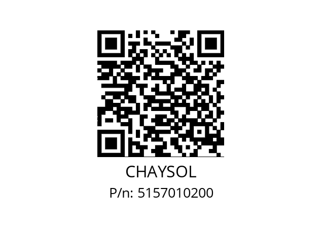   CHAYSOL 5157010200