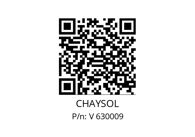   CHAYSOL V 630009