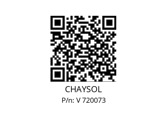   CHAYSOL V 720073