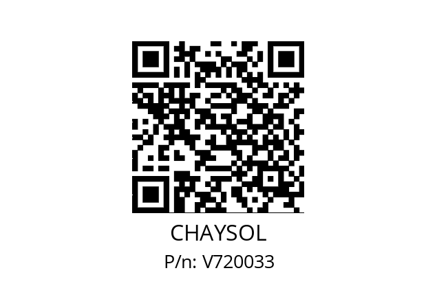   CHAYSOL V720033