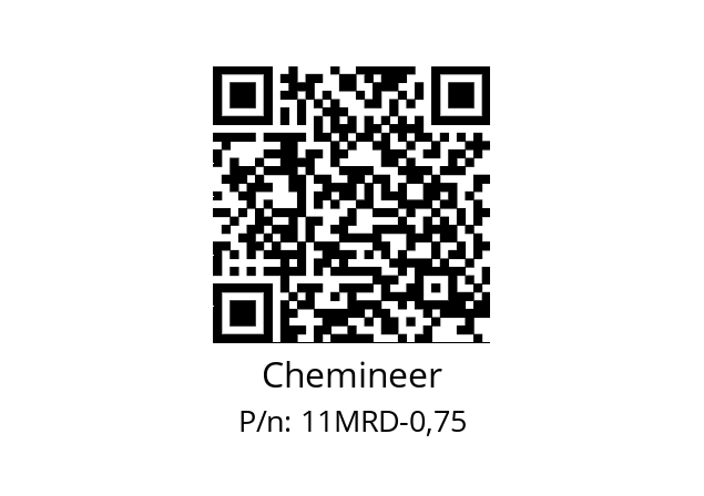   Chemineer 11MRD-0,75