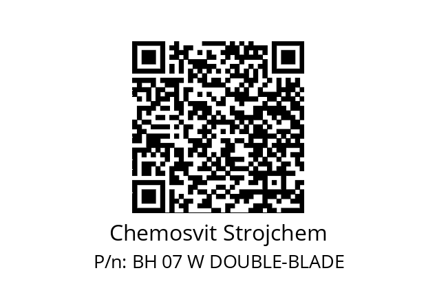   Chemosvit Strojchem BH 07 W DOUBLE-BLADE