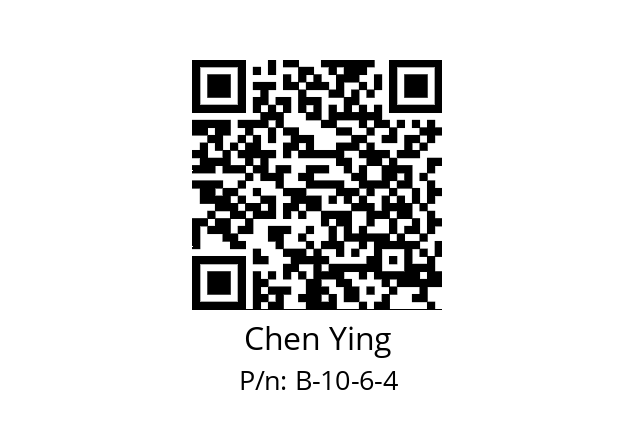   Chen Ying B-10-6-4