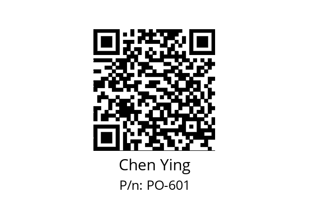   Chen Ying PO-601