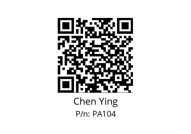   Chen Ying PA104