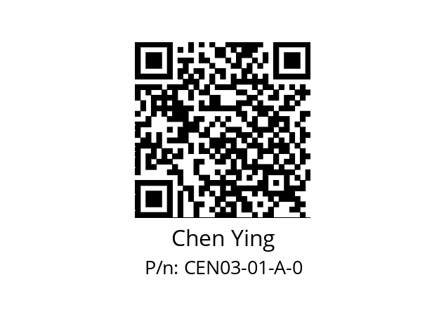   Chen Ying CEN03-01-A-0