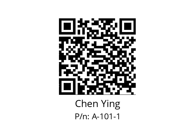   Chen Ying A-101-1