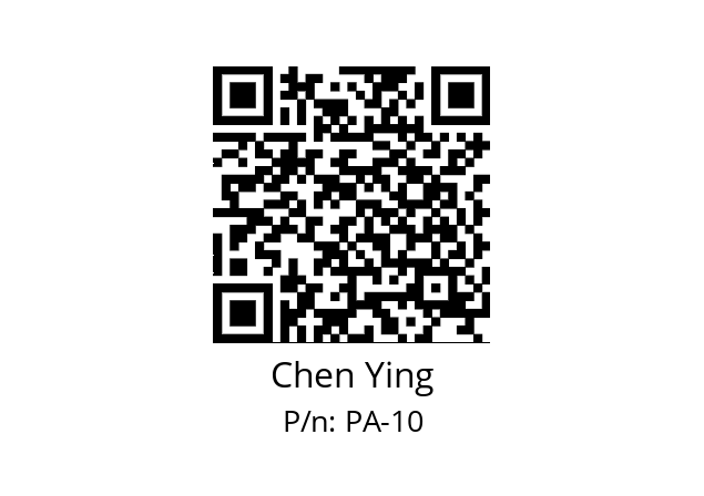   Chen Ying PA-10