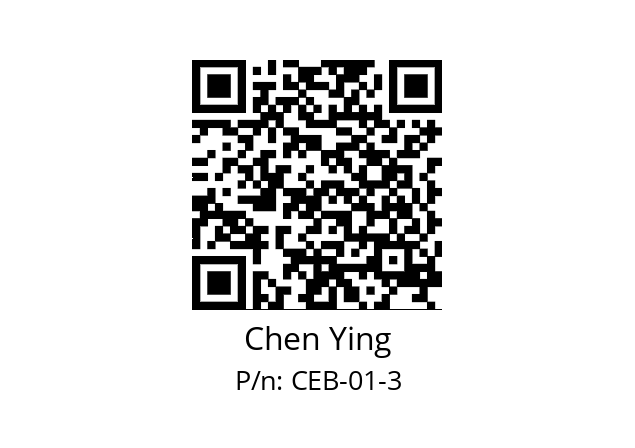   Chen Ying CEB-01-3