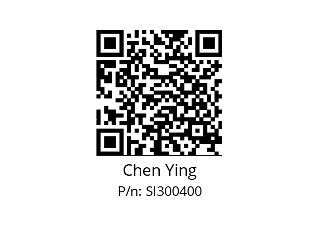   Chen Ying SI300400