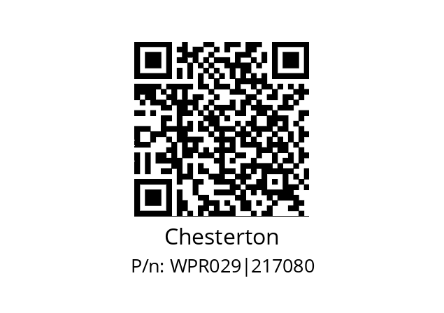   Chesterton WPR029|217080