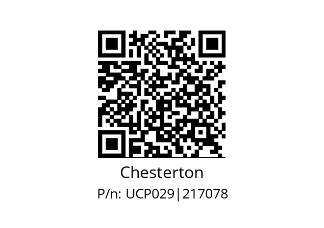   Chesterton UCP029|217078