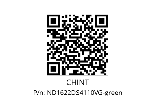   CHINT ND1622DS4110VG-green