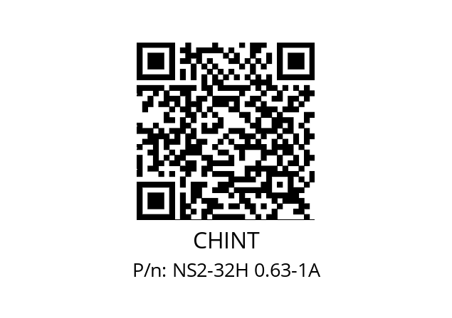   CHINT NS2-32H 0.63-1A