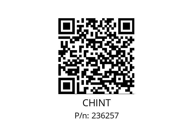   CHINT 236257