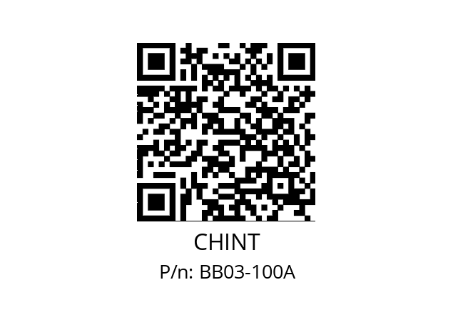   CHINT BB03-100A