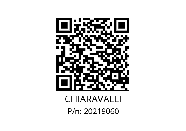   CHIARAVALLI 20219060