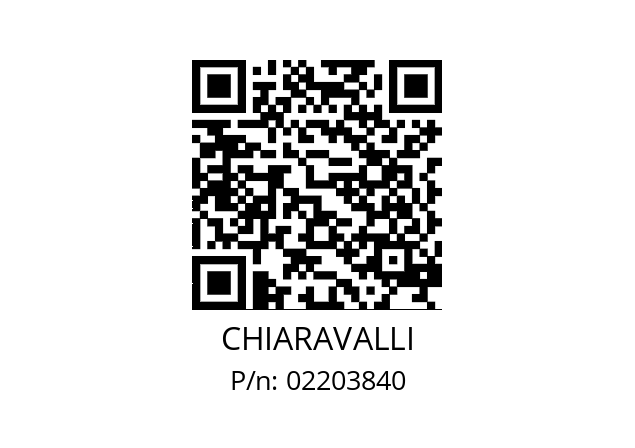   CHIARAVALLI 02203840