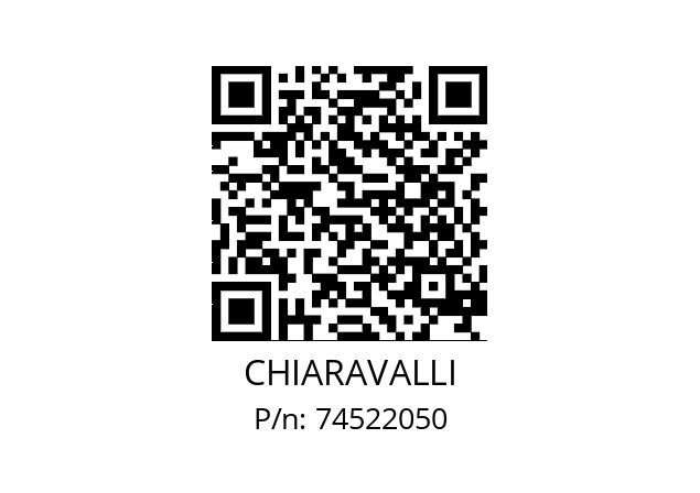   CHIARAVALLI 74522050