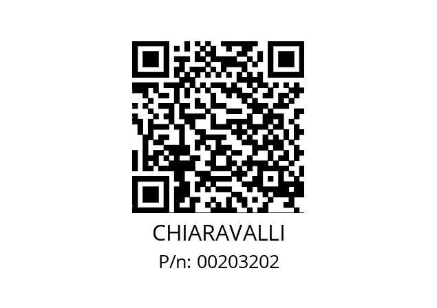   CHIARAVALLI 00203202