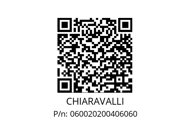  CH-04 P R.60 63F11 CHIARAVALLI 060020200406060