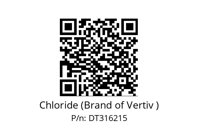   Chloride (Brand of Vertiv ) DT316215