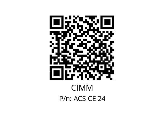   CIMM ACS CE 24