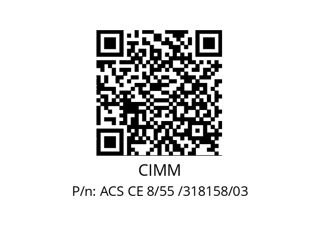   CIMM ACS CE 8/55 /318158/03