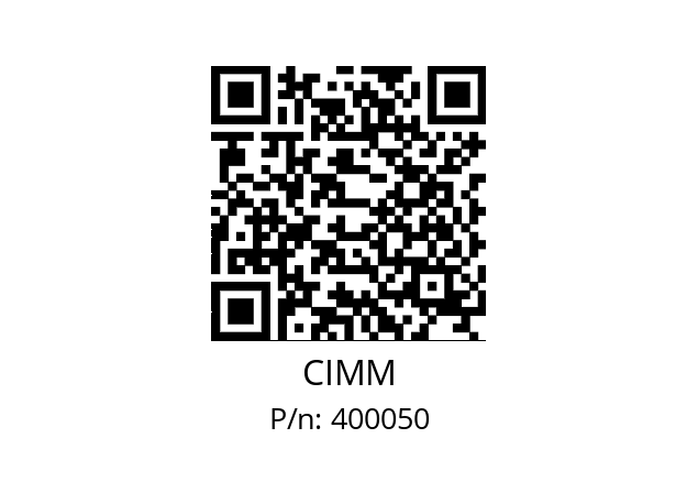   CIMM 400050