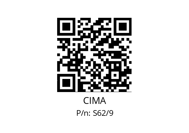   CIMA S62/9