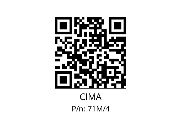   CIMA 71M/4