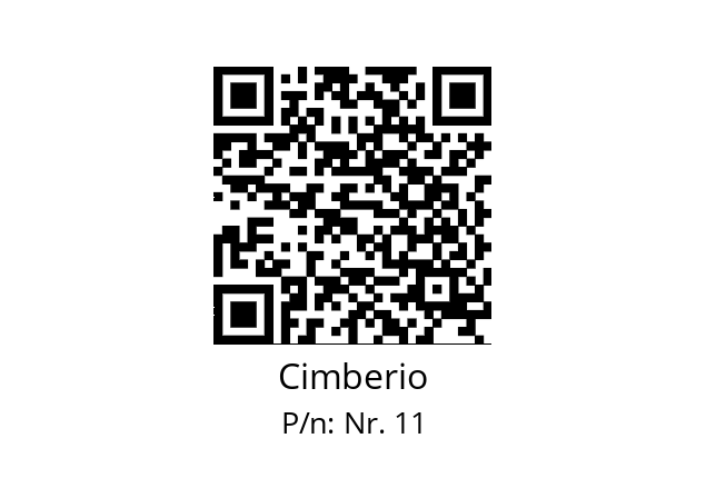   Cimberio Nr. 11