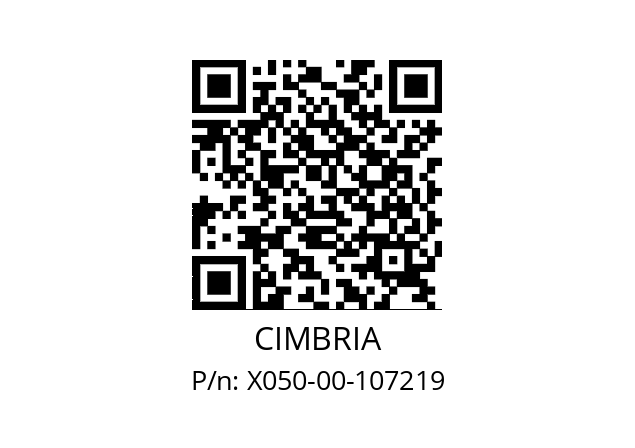   CIMBRIA X050-00-107219