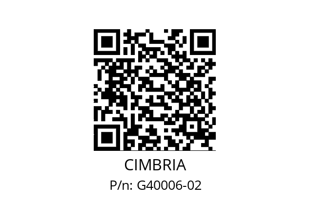   CIMBRIA G40006-02