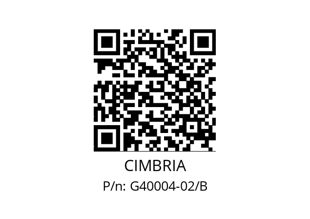   CIMBRIA G40004-02/B