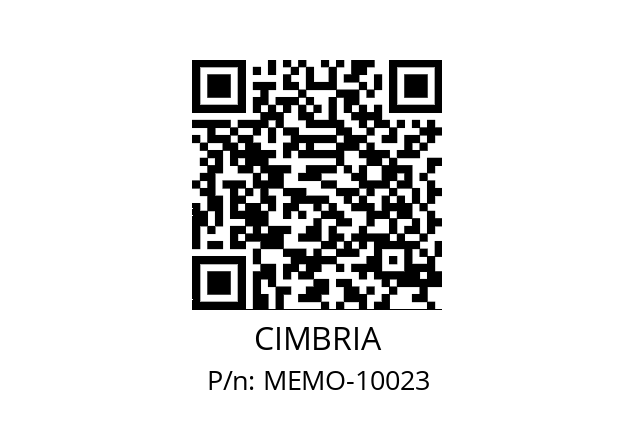   CIMBRIA MEMO-10023