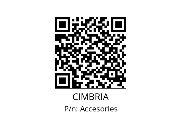   CIMBRIA Accesories