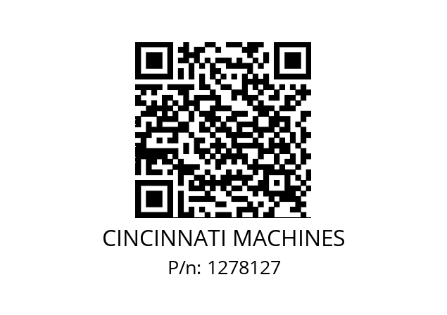   CINCINNATI MACHINES 1278127