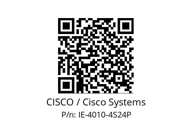   CISCO / Cisco Systems IE-4010-4S24P