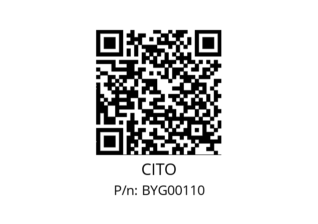   CITO BYG00110