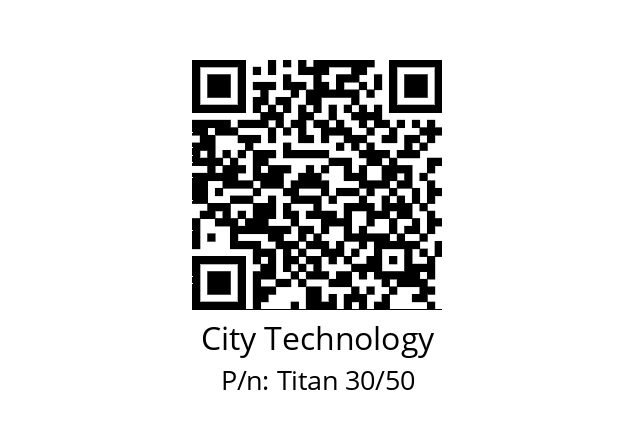   City Technology Titan 30/50