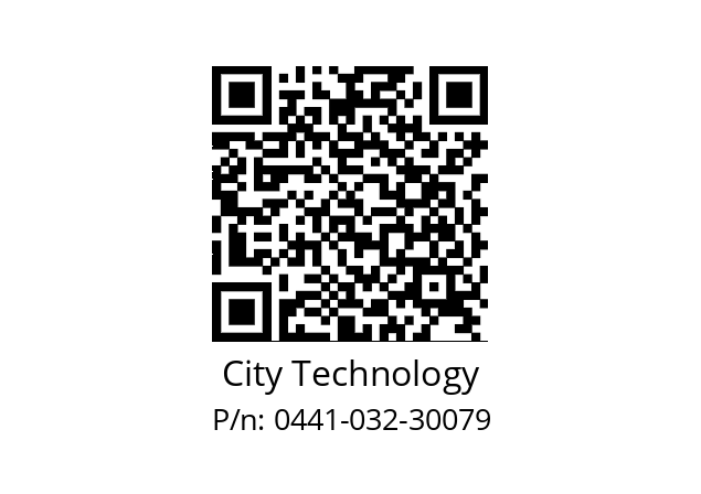   City Technology 0441-032-30079