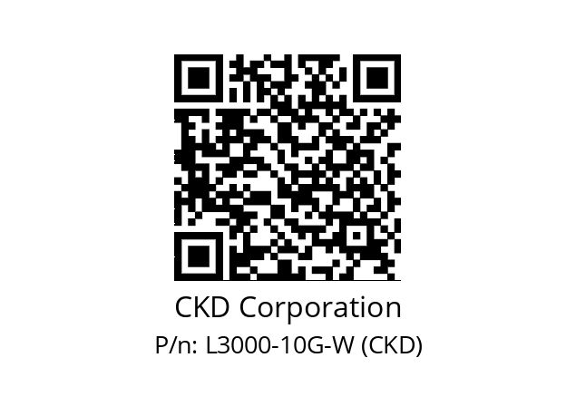   CKD Corporation L3000-10G-W (CKD)